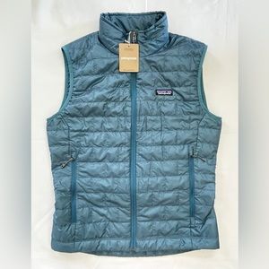 Patagonia Nano Puff Vest WAVY BLUE Men's Size S NWT